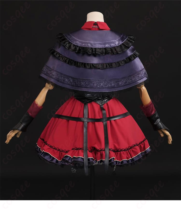 商品背面から見たシオリ・ノヴェラの探偵コスプレ衣装