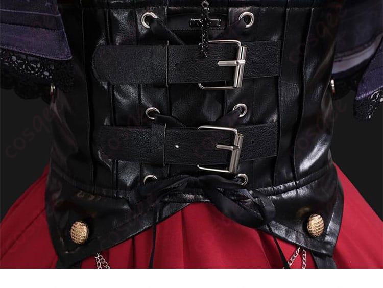 ウエストベルト装飾の詳細、シオリ・ノヴェラの探偵衣装