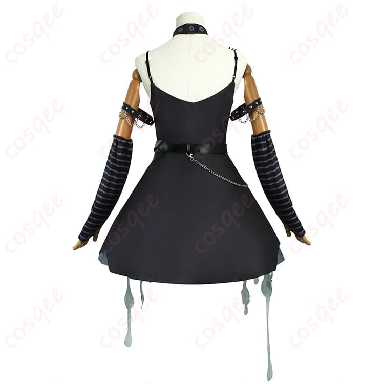 ホロライブのシオリ・ノヴェラ初期衣装コスプレ 上品クラシカルで写真映えする丁寧仕立て - 6枚目の画像