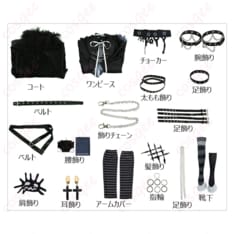 ホロライブのシオリ・ノヴェラ初期衣装コスプレ 上品クラシカルで写真映えする丁寧仕立て - 7枚目の画像（サムネイル）