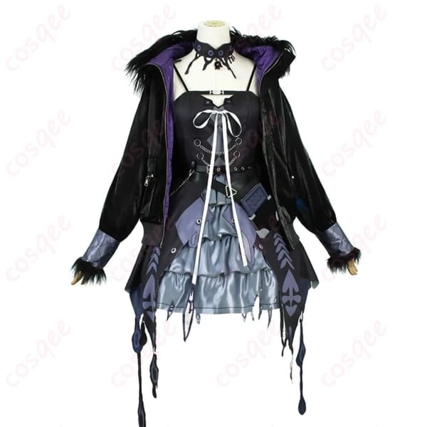 ホロライブのシオリ・ノヴェラ初期衣装コスプレ 上品クラシカルで写真映えする丁寧仕立て