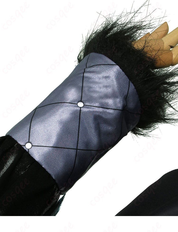 シオリ・ノヴェラ コスプレ衣装の衣袖装飾、精緻なデザインと華やかさ