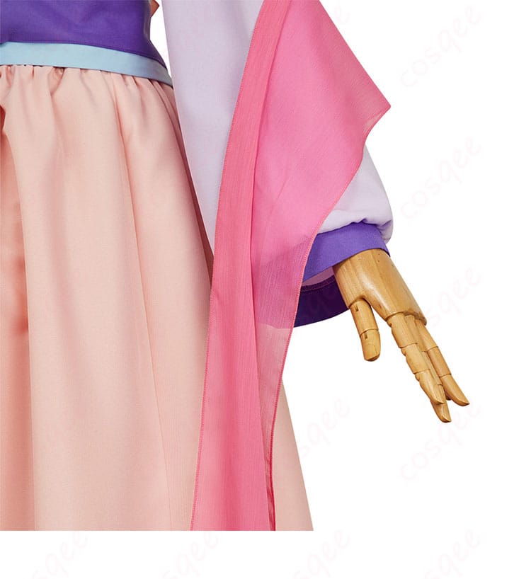 薬屋のひとりごと 猫猫(マオマオ) コスプレ衣装 衣袖装飾のディテール。細部まで再現された袖のデザインに注目!