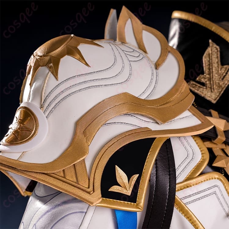 崩壊スターレイル ファイノン衣装 重装感ある肩鎧とマントで写真映えするコスプレ - 2枚目の画像