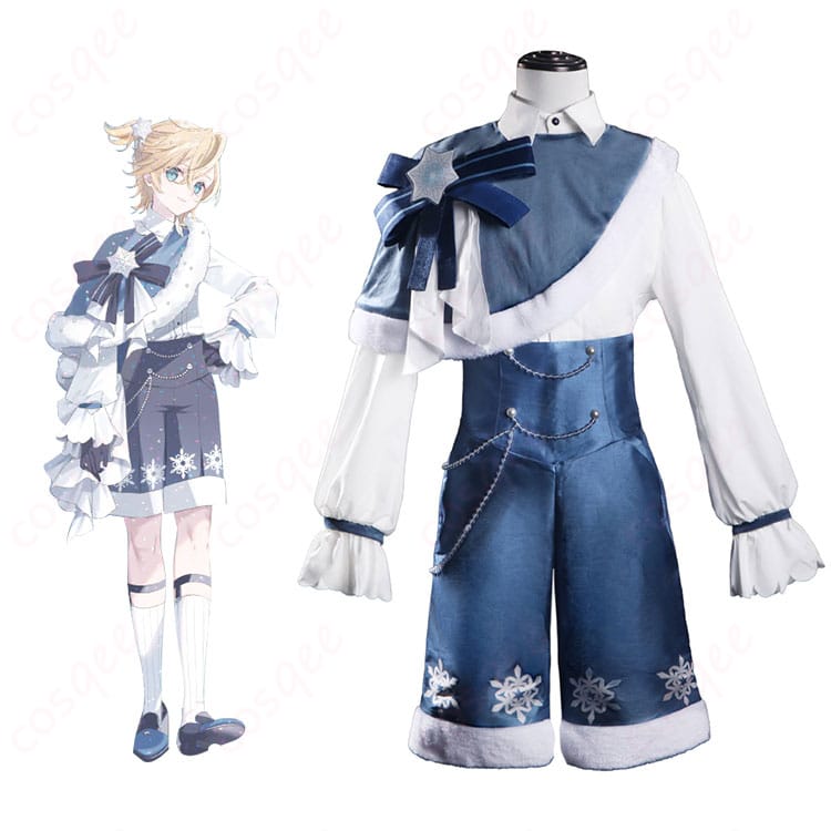 SNOW MIKU 2025 鏡音レン コスプレ衣装とキャラクターの融合画像 - 高忠実度再現