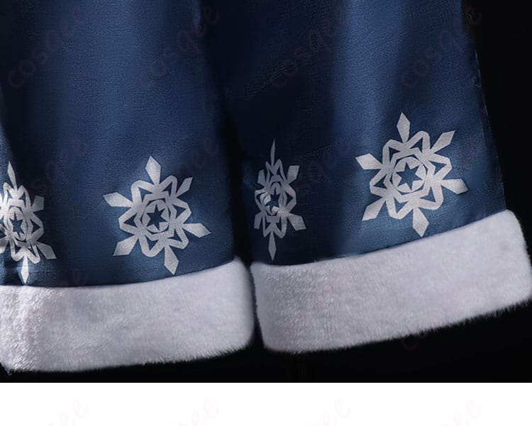 SNOW MIKU 2025 鏡音レン コスプレ衣装 脚部装飾 - 美しい仕上げとディテール