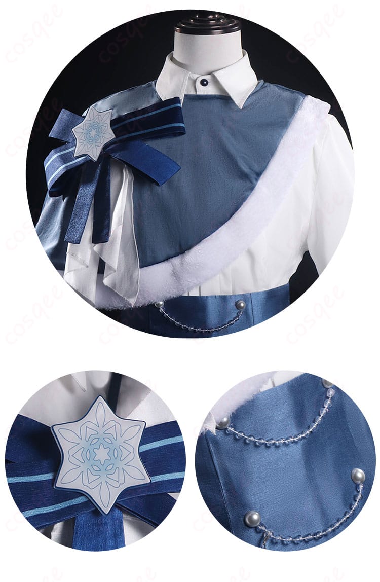 SNOW MIKU 2025 鏡音レン コスプレ衣装 装飾ディテール - 細部まで忠実に再現