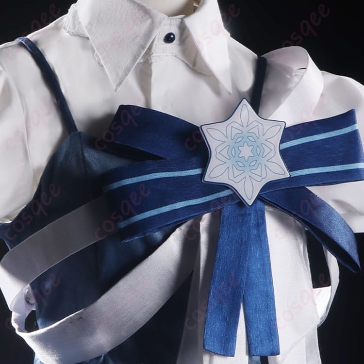 SNOW MIKU 2025 鏡音リン コスプレ衣装 冬色ポップな装いで撮影もイベントも可愛く - 4枚目の画像