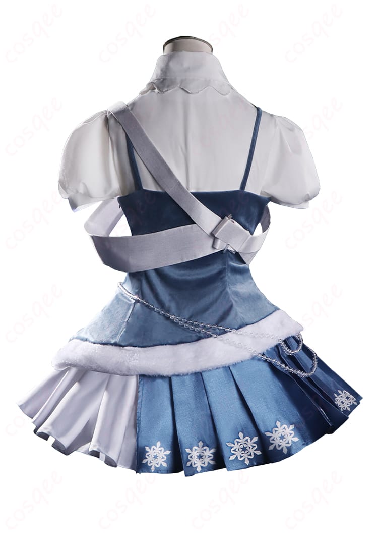 商品背面図、SNOW MIKU 2025 鏡音リン コスプレ衣装の後ろ姿とデザインを確認