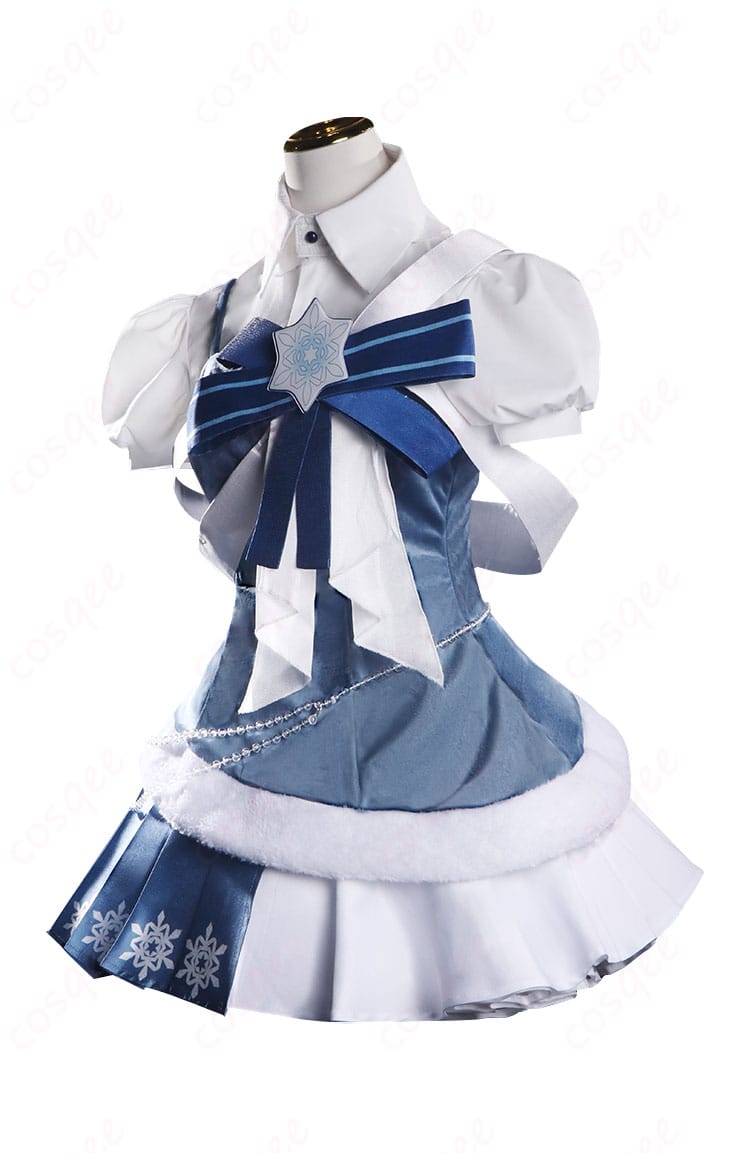 商品側面図、SNOW MIKU 2025 鏡音リン コスプレ衣装の側面の詳細をチェック