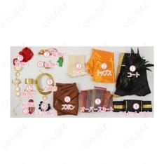 無期迷途 曜 ヤオ 燃える神舞 コスプレ衣装 赤黒が映える華やか舞装で写真映え - 4枚目の画像（サムネイル）