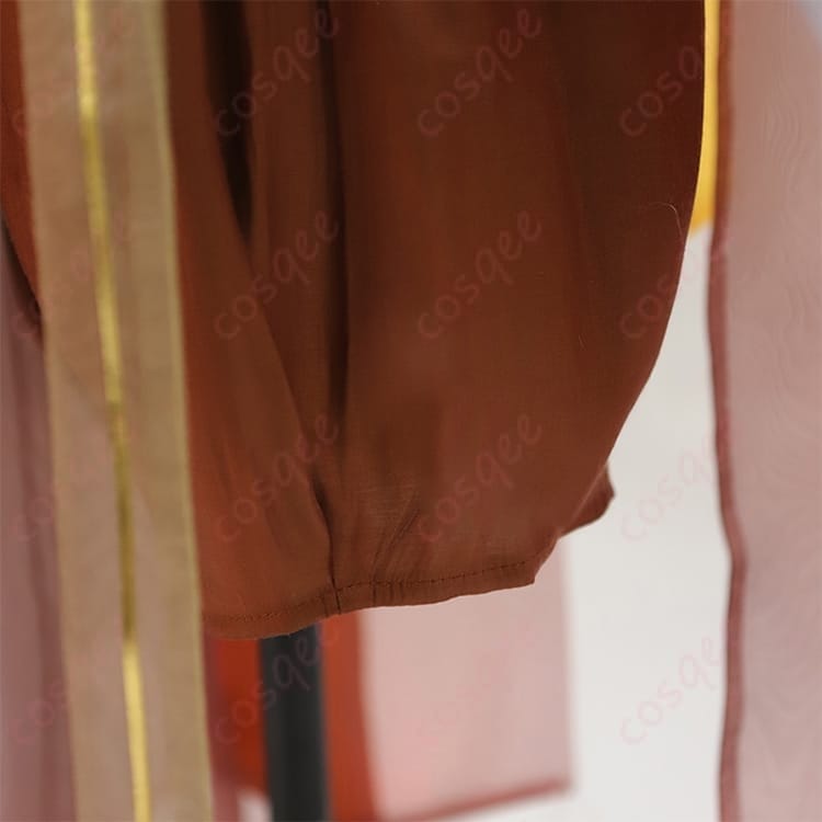 無期迷途 曜 ヤオ 燃える神舞 コスプレ衣装 赤黒が映える華やか舞装で写真映え - 3枚目の画像