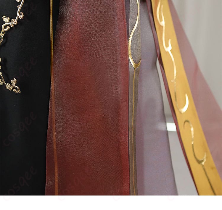 無期迷途 ヤオ コスプレ衣装 燃える神舞 服装装飾細節図。高品質な素材で作られた精緻な装飾。快適な着心地で長時間の着用にも安心。