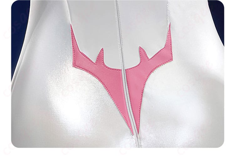 服装背面装飾のディテール|ラクス・クライン パイロットスーツ コスプレ衣装