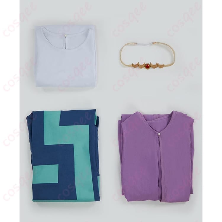 ゼルダの伝説 ゼルダ姫 お忍びコスプレ｜上品で写真映え、イベントで動きやすい一着 - 7枚目の画像