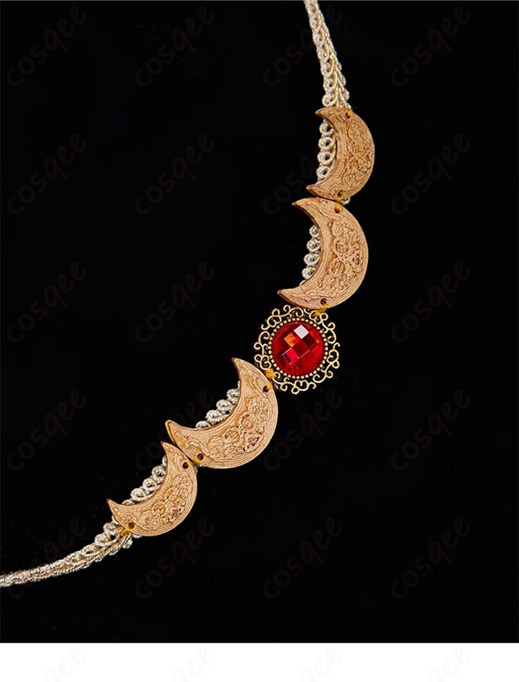 ゼルダ姫 コスプレ衣装 头饰细节图 – ゼルダ姫の頭飾り、ファン必見のデザインディテール