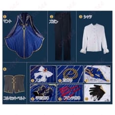 あんスタ 星の鳴動 影片みか＆斎宮宗 コスプレ衣装 上品ゴシックで舞台でも写真でも映える - 8枚目の画像（サムネイル）