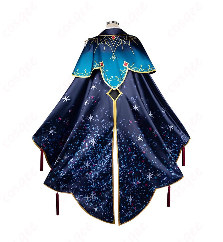 あんさんぶるスターズ!! 影片みか・斎宮宗 コスプレ衣装『星の鳴動』 背面画像。細部までこだわったデザインが特徴的。