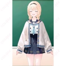 ホロライブ 風真いろはの和風セーラー風コスプレ衣装 綺麗見えして動きやすいサイズオーダー対応 - 3枚目の画像（サムネイル）