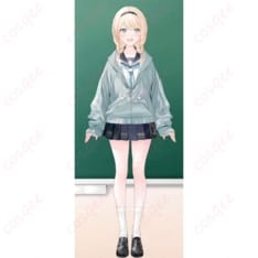 ホロライブ 風真いろはの和風セーラー風コスプレ衣装 綺麗見えして動きやすいサイズオーダー対応 - 1枚目の画像（サムネイル）