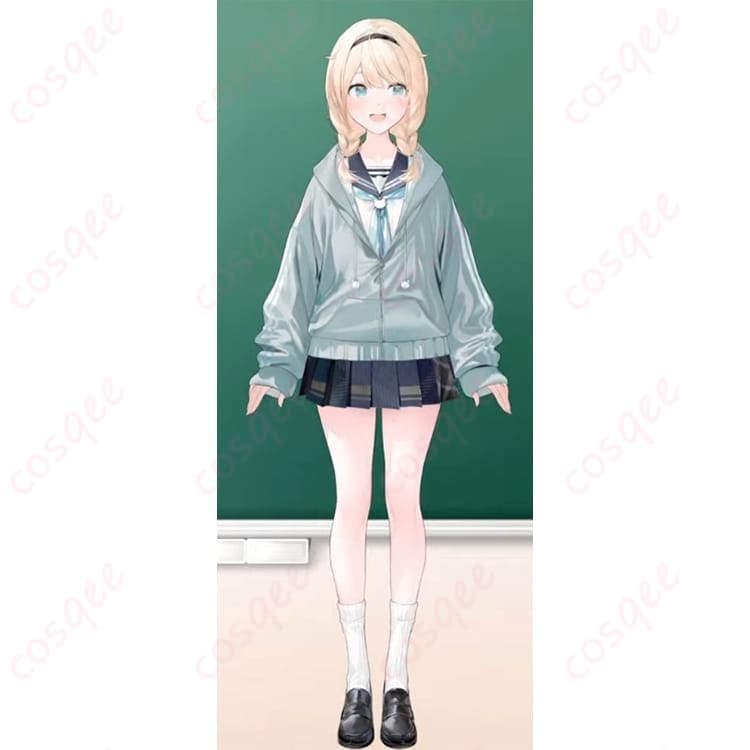 ホロライブ 風真いろはの和風セーラー風コスプレ衣装 綺麗見えして動きやすいサイズオーダー対応 - 1枚目の画像