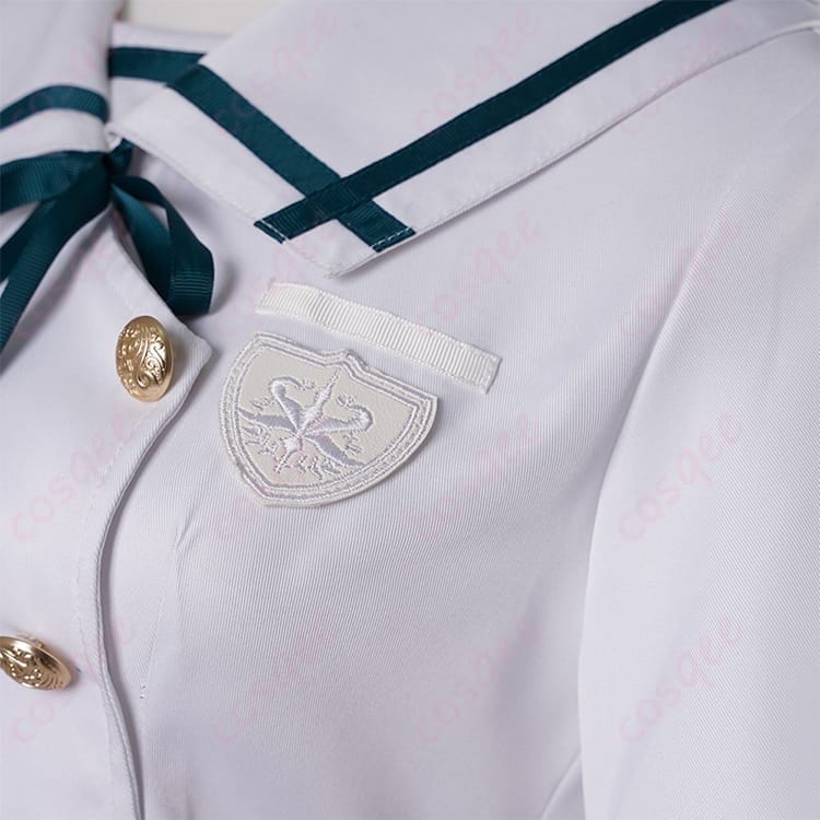 BanG Dream! 若葉睦の月ノ森女子学園・夏制服コス｜清楚で爽やかに決まる一着 - 5枚目の画像