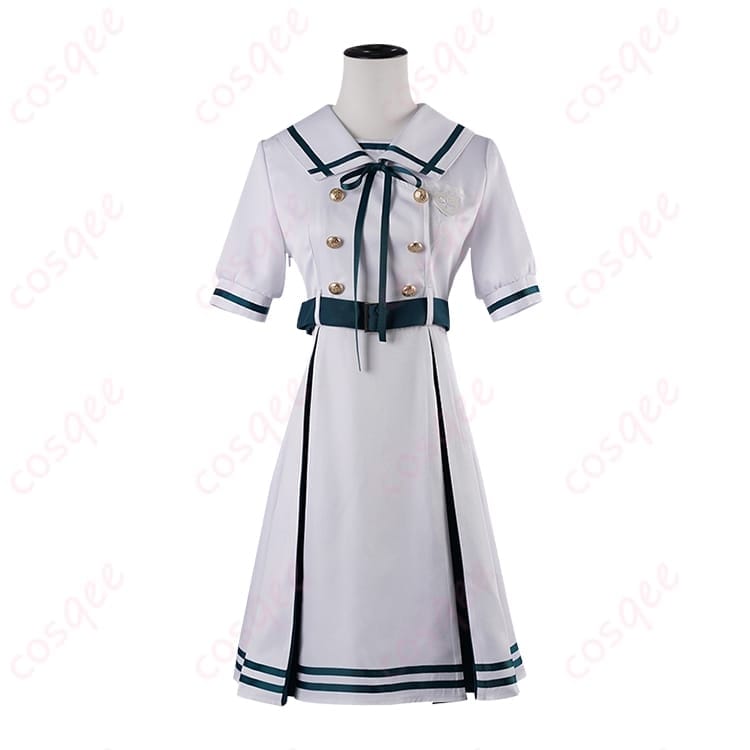 BanG Dream! 若葉睦の月ノ森女子学園・夏制服コス｜清楚で爽やかに決まる一着 - 1枚目の画像