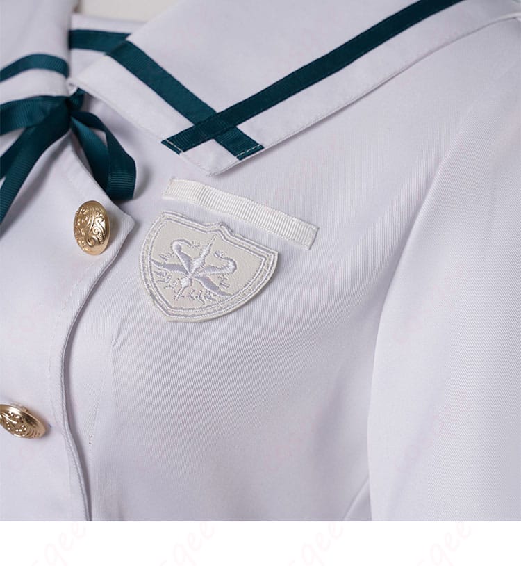 胸元のエンブレム装飾 - 若葉睦 コスプレ衣装 胸元のエンブレム装飾