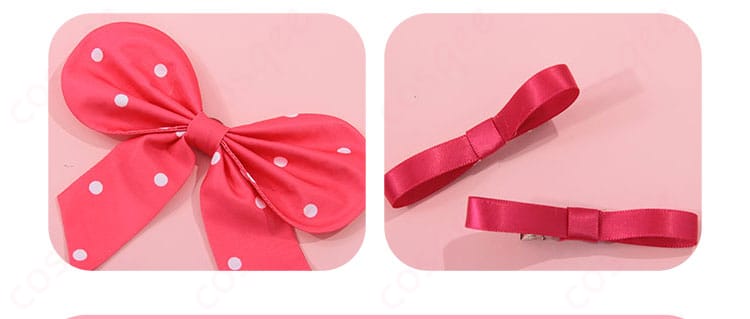 腰飾り、アクセサリーの詳細画像 – 井芹仁菜コスプレ衣装の腰飾りとアクセサリーのディテール。完璧なコーディネート。