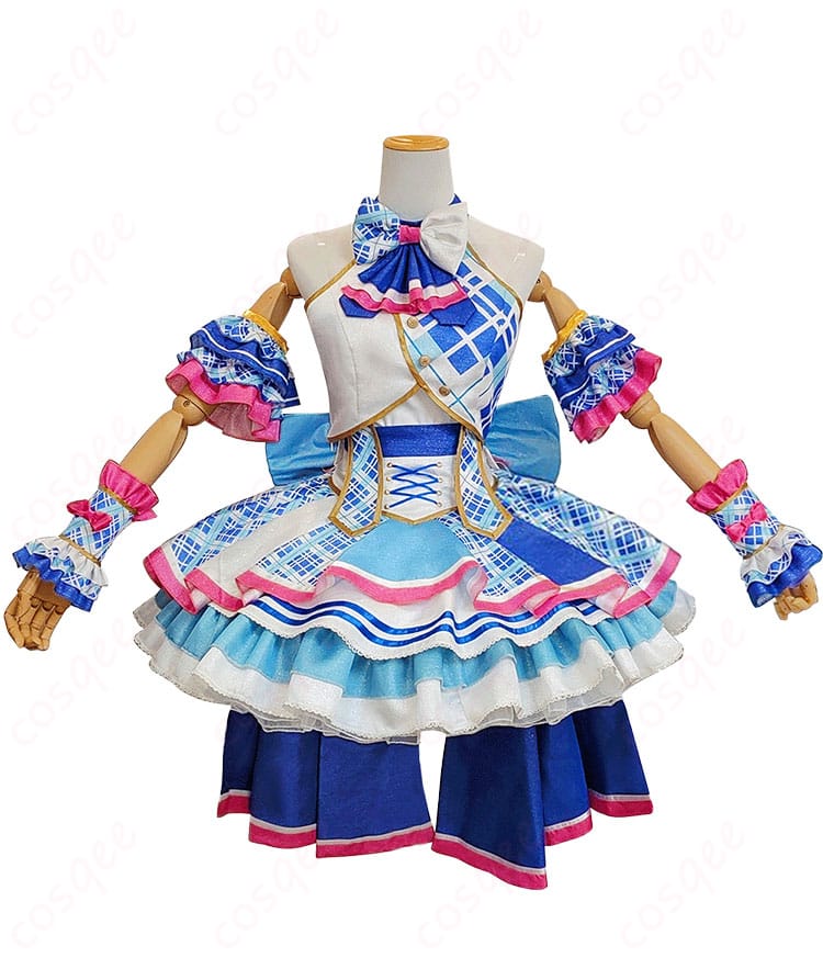 真中らぁら コスプレ衣装 正面画像 - そらみ♡スマイル ラブリーコーデの詳細な正面ビュー