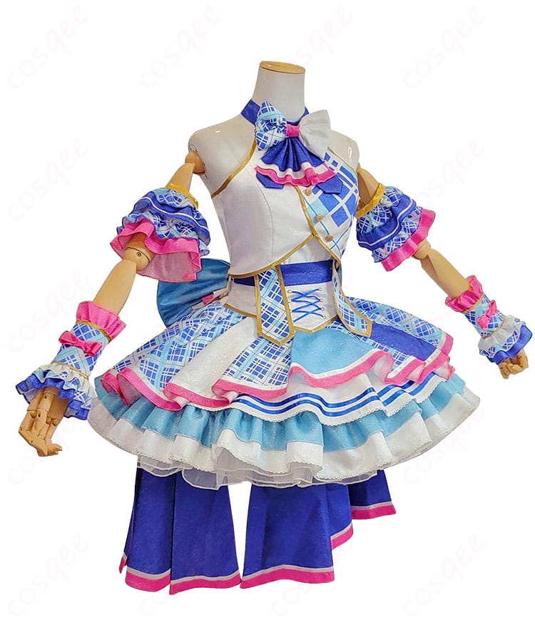 真中らぁら コスプレ衣装 サイド画像 - そらみ♡スマイル ラブリーコーデのサイドビューを展示