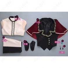 BanG Dream! 八幡海鈴 Ave Mujica 風コスプレ衣装 ダークで上品な存在感を軽やかに纏う - 5枚目の画像（サムネイル）