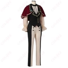 BanG Dream! 八幡海鈴 Ave Mujica 風コスプレ衣装 ダークで上品な存在感を軽やかに纏う - 2枚目の画像（サムネイル）