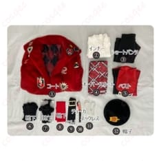 ツイステのリドル・ローズハートに映える英国風コスプレ衣装｜赤黒が際立つ上品セット - 7枚目の画像（サムネイル）