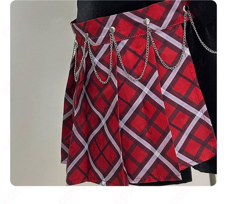 エプロン装飾細部の画像 – リドル・ローズハート衣装のエプロン装飾ディテール