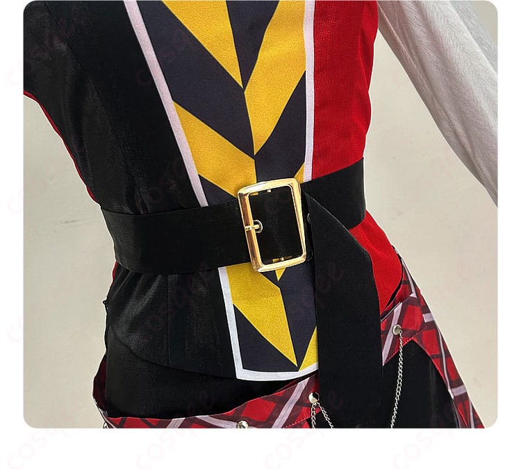 ベルト装飾細部の画像 – リドル・ローズハート衣装のベルト装飾ディテール