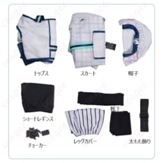 BanG Dream! MyGO!!!!! 要楽奈 特訓後コスプレ衣装 ダークガーリーに映えるステージ向けセット - 4枚目の画像（サムネイル）