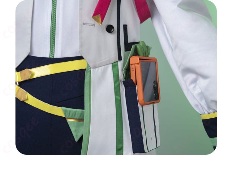 腰飾りの詳細 - コスプレ衣装 プロメッサの腰飾りのデザイン詳細