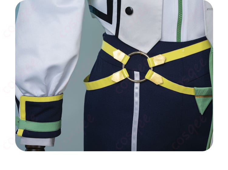 腰周り装飾の詳細 - 朱桜司・姫宮桃李・乱凪砂 コスプレ衣装 腰周りの美しい装飾