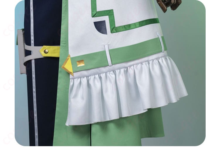 衣服の裾装飾細部 - プロメッサ衣装 コスプレ衣装の裾部分装飾