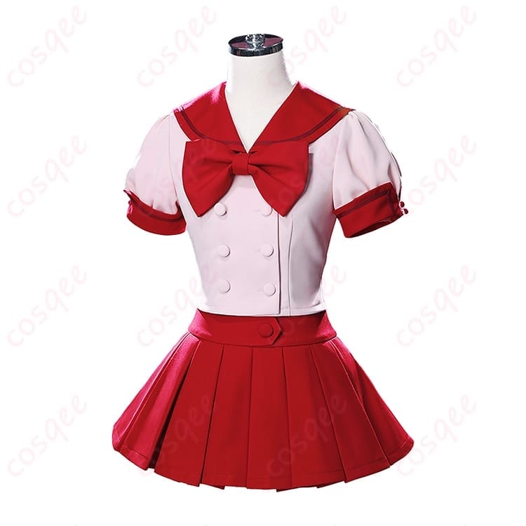 ぴちぴちピッチ 宝生波音と七海るちあの制服コスプレ｜爽やかで可憐、撮影が楽しくなる一着 - 2枚目の画像