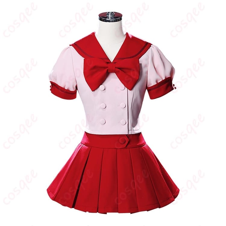 ぴちぴちピッチ 宝生波音と七海るちあの制服コスプレ｜爽やかで可憐、撮影が楽しくなる一着 - 1枚目の画像