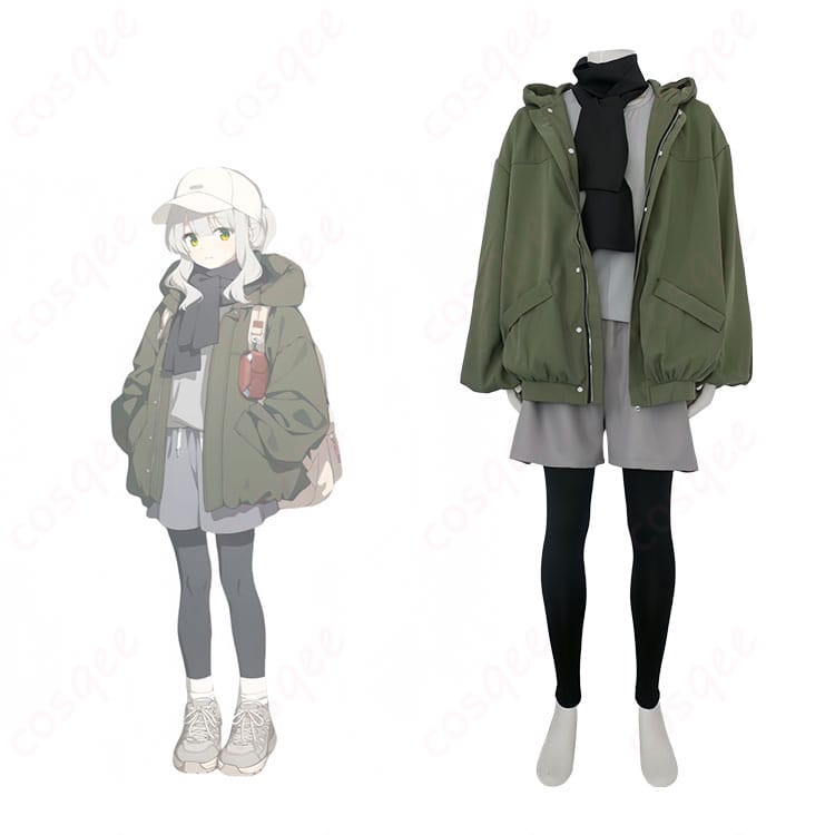 ブルーアーカイブ 小鈎ハレ キャンプ衣装 コスプレ衣装 役柄との完全再現画像