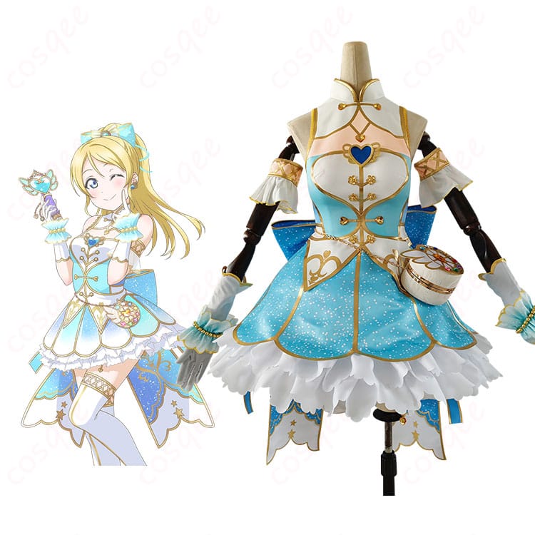 ラブライブ!スクフェス 絢瀬絵里 コスプレ衣装とキャラ比較画像 ─ 忠実再現を一目でチェック