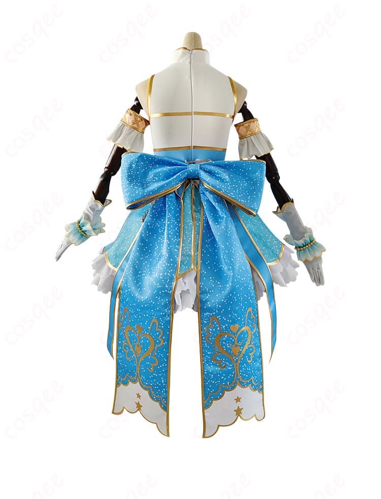 絢瀬絵里 コスプレ衣装 背面ビュー リボンと装飾まで完全再現