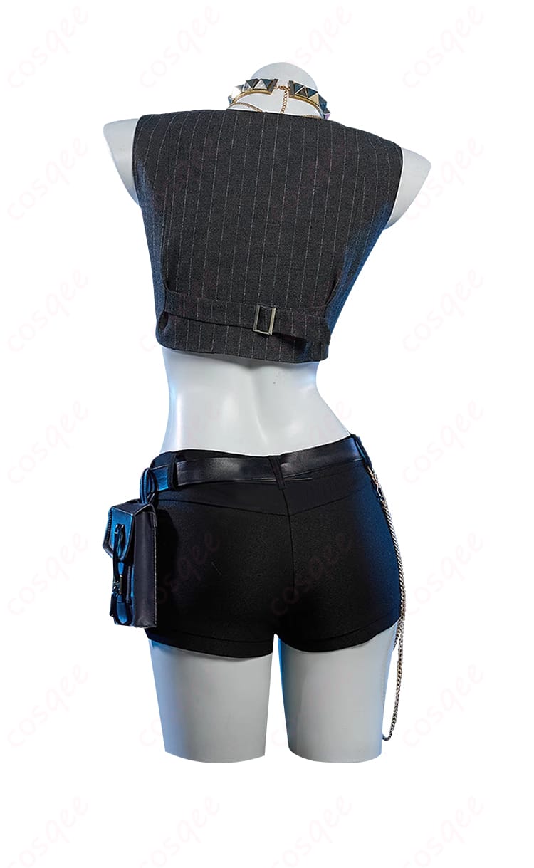 ロザンナ コスプレ衣装 背面ディテール – ベルト位置とシルエット確認