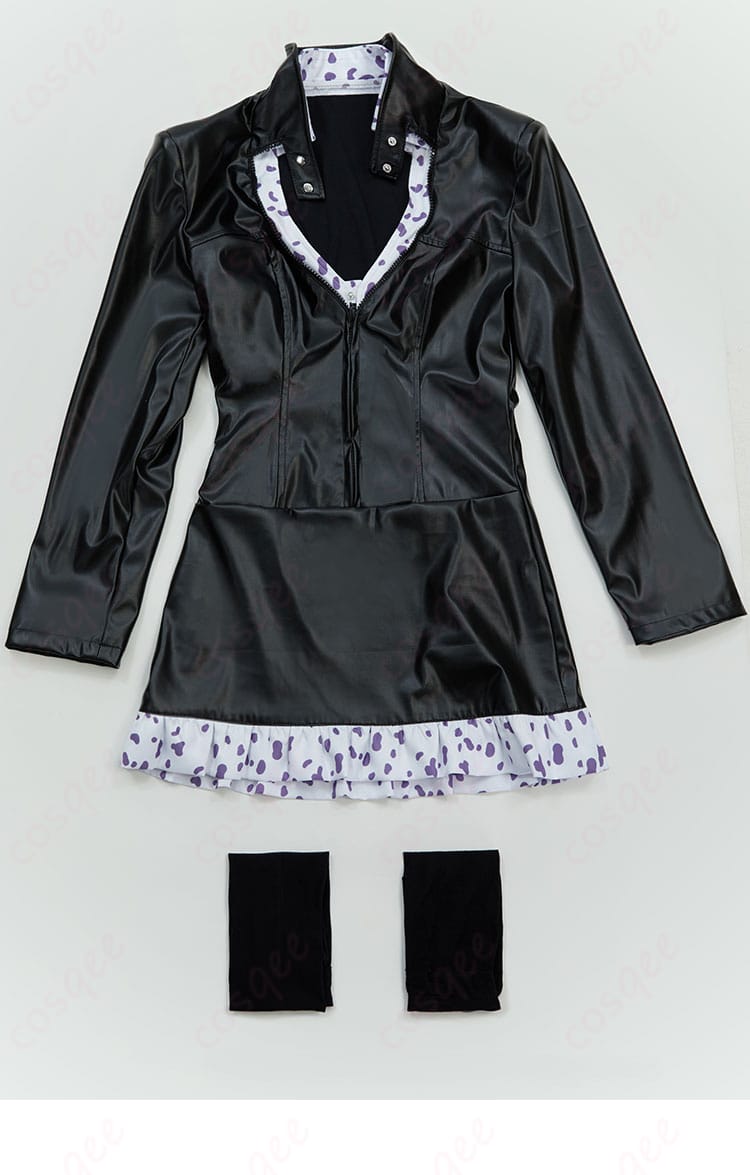 ワンピース ニコ・ロビン コスプレ衣装 セット内容一式 ワンピース+靴下をチェック