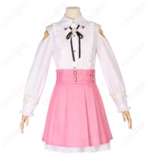 ホロライブEN 森カリオペ風コスプレ衣装 ブラックピンク配色で写真映えする着こなし - 4枚目の画像（サムネイル）