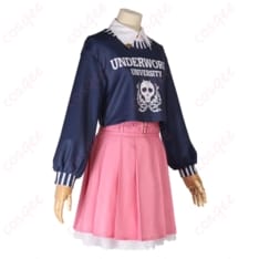 ホロライブEN 森カリオペ風コスプレ衣装 ブラックピンク配色で写真映えする着こなし - 2枚目の画像（サムネイル）