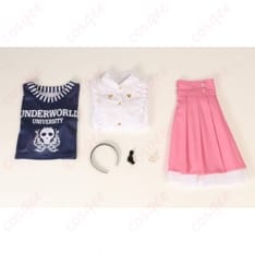 ホロライブEN 森カリオペ風コスプレ衣装 ブラックピンク配色で写真映えする着こなし - 7枚目の画像（サムネイル）